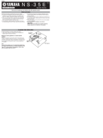 Yamaha NS-35-E-Owners-Manual 